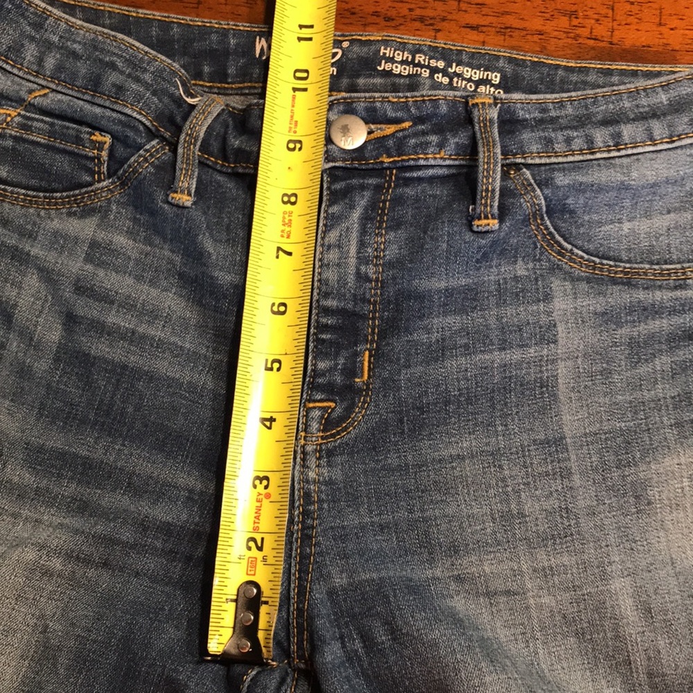 Mossimo High Rise Distressed Jegging - Picture 10 of 11